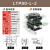 XYZR四轴位移平台手动平移台精密工作台微调光学滑台LT60/90/125 LTP80-L-2(高精度)