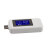 双USB电流电压表功率测试仪尾插检测器数显手机平板充电安全监测 彩屏测试仪白壳