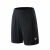 胜利羽毛球服套装短袖速干夏季情侣短裤跑步服工作服 黑色裤子男女通用 XL