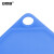 安赛瑞 N95口罩收纳夹 便携硅胶暂存袋 整理盒储放夹 蓝色 601232