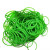 聚氨酯PU圆带原色粗纹牛筋毛面O型圆形传送带 绿色(粗面)2mm一卷400米