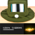 利舒 喷漆防护面罩披肩帽防尘帽打砂喷砂帽工业 绿色喷砂帽