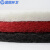 蓝鲸环卫 20寸 黑片 百洁垫白红黑色抛光垫打蜡清洁布LJHW-9106