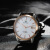 天王表(TIANWANG)手表 昆仑系列皮带机械表商务男士手表玫瑰金色GS5919TP/D