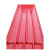 诺克曼  900型彩钢瓦工地围挡 红色 1米价 彩绘板铁皮瓦 （长度可定制） 厚度0.5mm 