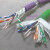 总线伺服工业以太EtherCAT6并联PC通讯PROFINET 紫色标准柔性单头网线 S6-L-T02 8m