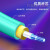 SAMZHE 光纤跳线 LC-SC 多模双芯 湖蓝色 15m G4-LCSC15