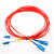 利合光电（LHG）LC-SC单模万兆双芯光纤跳线OS2低烟无卤两端双头跳纤连接尾纤 30米