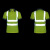 BAOPINFANG/寶品坊 短袖T恤翻领反光衣工作服BPF-DBX02 荧光绿 XL码
