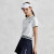 卡帕（Kappa）复古运动短袖2024新款女夏简约运动polo衫休闲半袖T恤 韩国白-012 M