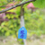 清波（QB） pvc防水吊签 园艺记号标签吊牌标签 3.6x2.5cm【1000张】蓝色	
