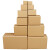 海斯迪克 HK-405 快递纸箱 加厚包装箱打包箱飞机盒搬家纸箱5#290*170*190mm【5层特硬】10个