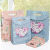 (10个装)精美花束礼物包装袋欧式蝴蝶花礼品袋婚庆用品手提袋 粉色蝴蝶花（10个装） 小号12*6*16cm