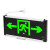 雷旋 消防应急标识灯具 新国标LED安全出口指示牌照明灯  双向箭头单面-单位：个