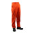 威特仕电焊服33-9800 火狐狸防火阻燃布焊服 橙色时款工作裤（不含上衣） XXL