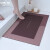 硅藻泥吸水垫卫生间地垫软硅藻土防滑浴室脚垫卫浴厕所地毯 长方 莫兰迪-暖棕灰 40*60cm