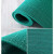 镂空塑胶pvc防滑浴室橡胶地毯垫卫生间进门游泳池馆防水防滑地垫 绿色 S型网格 5.5毫米厚*0.9米宽*1米长