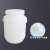 冰禹 BY-2026 圆形专用桶 加厚白色手提桶 圆形塑料水桶 塑料桶带盖 白色50L