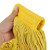 益美得铝杆蜡拖分类棉线拖把环卫物业吸水地拖墩布拖把  夹齿款黄色
