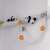 鹿色管子暖气管装饰遮挡下水管道改造美化遮丑创意 管装饰麻绳 熊猫2只+白绳25米+7花+胶