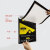 蓓尔蓝 营业执照保护框 仿金属PVC免打孔磁性展示贴 证件海报 JXA0081 横版金色A4