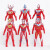 上的装饰品网红超人打怪兽装饰摆件宇宙英雄卡通儿童生日派对 孔雀蓝 蜘蛛PVC重款2套