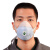 盾守硅胶可清洗口罩 防工业粉尘打磨防灰尘面具  骑行防雾霾PM2.5防护 活性炭滤棉-100片(不含面具)