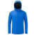 理联 LN-CFY02B 三合一抓绒内胆冲锋衣 两件套工作服 拉链装饰款 蓝色 195/4XL