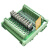 PLC输出放大板 10路NPN晶体管模块光耦隔离保护控制12-24V输入通定制 4路 12一24V