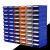 零件盒工具柜乐高分类物料盒螺丝塑料盒收纳抽屉式元件盒子 A4-2文件盒:外350*245*95灰壳