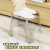 小匠材（XIAOJIANGCAI）亚克力透明小凳子家用矮凳塑料加厚换鞋凳客厅小板凳透明白 透明白小凳子1个装