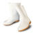 苏识 ST041 防滑牛筋底食品靴高筒雨鞋胶鞋耐酸碱白色食品水鞋食品雨鞋白防护 40 白色