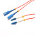 利合光电（LHG）LC-SC单模万兆双芯光纤跳线OS2低烟无卤两端双头跳纤连接尾纤 3米