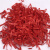海斯迪克 TPU橡皮筋 一次性彩色分类标识橡皮圈 红色 (1包)约500个 H-230
