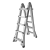 工拓（Gratool ）八步绝缘人字梯 1个 铝合金+玻璃钢绝缘材料，2.5m，35KV 30天