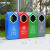 中环力安【三分类（可印其他标识）】定做户外垃圾桶分类现代简约垃圾箱大号楼盘小区地产果皮箱