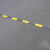 减速带橡胶线槽斜纹微型小一线槽室外道路走线槽pvc电线地面过路 黄线一线槽1000*150*30mm