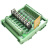 plc输出放大板 8路晶体模组块 io板直流控保护隔离器 12-24V 12V-24V 16路