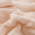 南极人冬季毛毯加厚拉舍尔毛毯被子午睡盖毯珊瑚绒法兰绒毯子冬天沙发毯 剪花兔兔绒-浅灰【三层夹棉】 200x230cm/重约5.8斤-软糯速暖