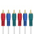 酷比客(L-CUBIC) LCAV3RRWHINSRGB-3M 3m 红绿蓝头 色差线 (计价单位：根) 白色