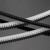 玛仕福 齿形套线管 KG电线套管绝缘保护套塑料套管卡扣U形护线套 白色KG020（10米）