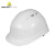代尔塔102012有孔白色安全帽1顶+1个logo双色单处印制