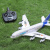 DwiA380航模玩具遥控飞机无人机大型滑翔机儿童客机可飞行器模型 空中客车A380 两块电池