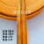安全绳高空作业绳    安装空调安全绳空调外机安装绳高空作业绳加厚扁绳吊装绳HZD 黄色4.5厘米宽48米整盘