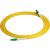 蓝邮 光纤跳线 LC-LC 单模单芯 黄色 10m LC/APC-LC/APC-10M