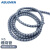 ABLEMEN 阻燃电线电缆螺旋缠绕管 线缆装饰防冻保护绕套管灰色 内径8mm 长10米