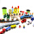 木质磁力火车轨道场景装饰配件路标人偶手动推车玩具- 观光车 官方标配