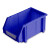 和崟 A2组立零件盒蓝色 组合式收纳盒塑料物料盒 工具螺丝盒分类盒库房仓库斜口收纳盒