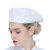 冰禹 BY-7556 透气贝雷帽 西餐厅工作帽 餐饮男女服务员厨师帽 黑色