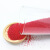利铭铠 红色尼龙砂喷砂沙塑胶粒砂喷砂磨料去披风去毛刺清洁力强毛边机沙 0.6mm红色1公斤 